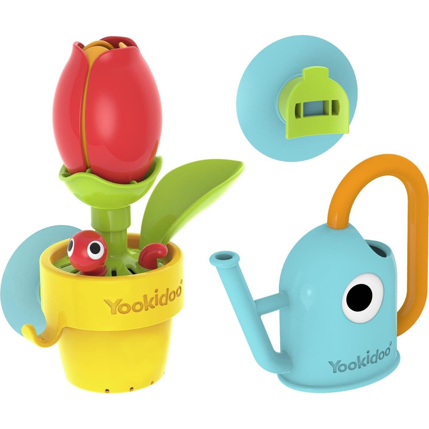 Yookidoo Juguete de Baño Flor Abeja Pop-Up 18 Meses+