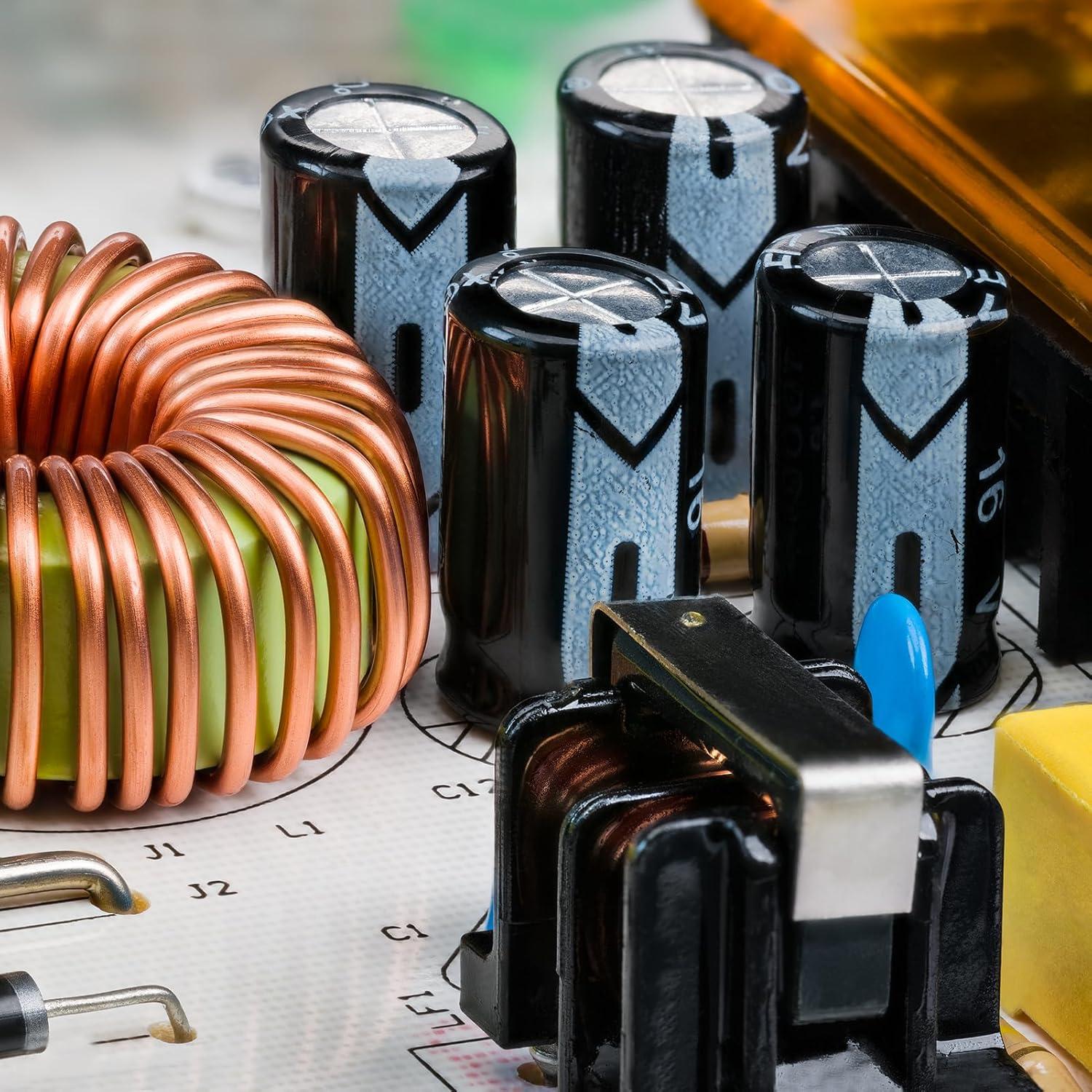 Kit de Capacitores Electrolíticos ALLECIN 24 Valores 10V-50V