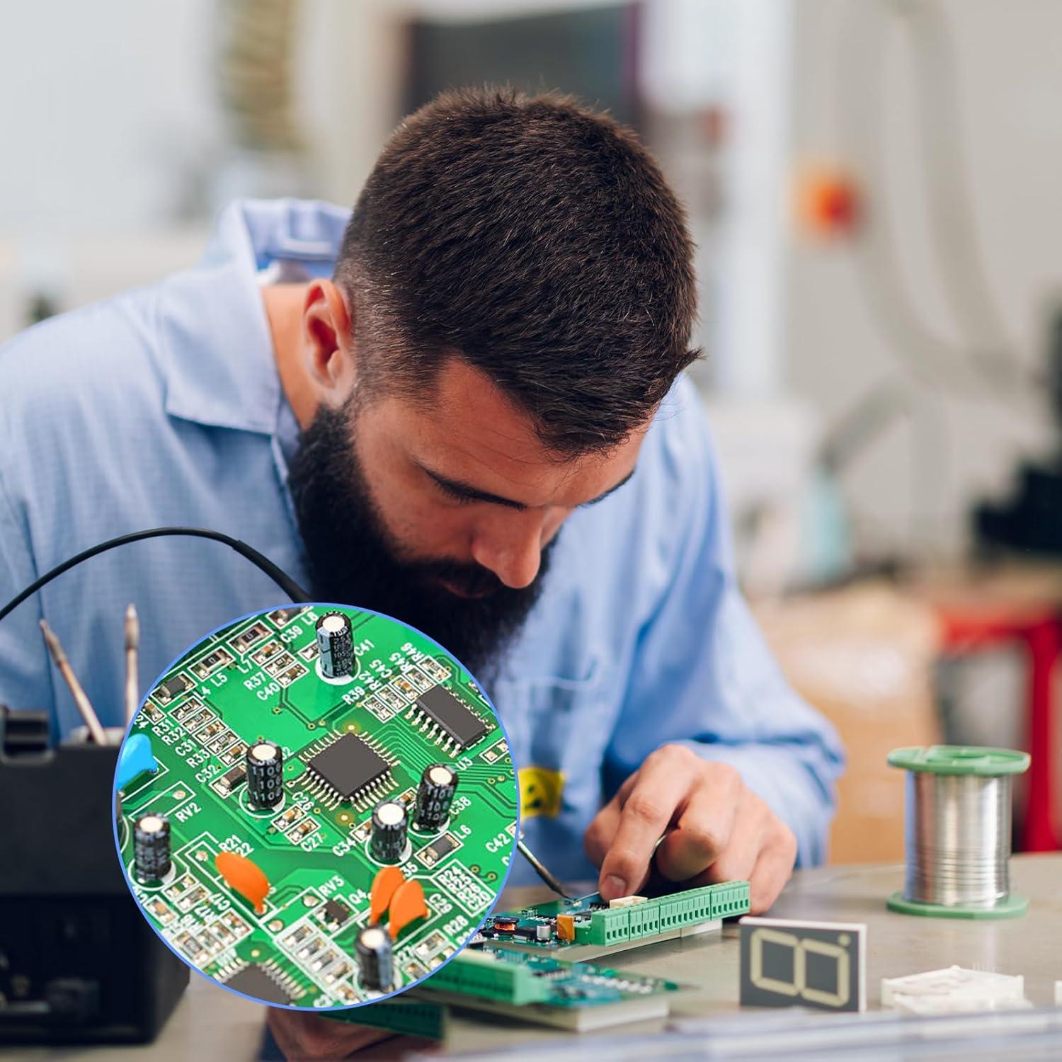 Kit de 500 Capacitores Electrolíticos 24 Valores 10V-50V