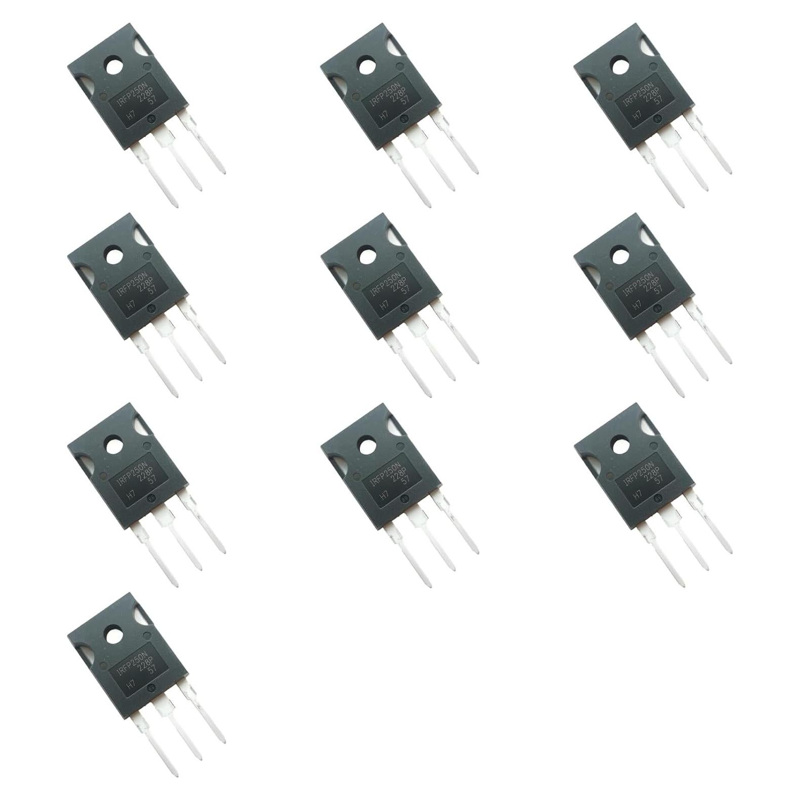 10 Transistores Mosfet N-Canal IRFP250 200V 33A TO-247 Bridgold
