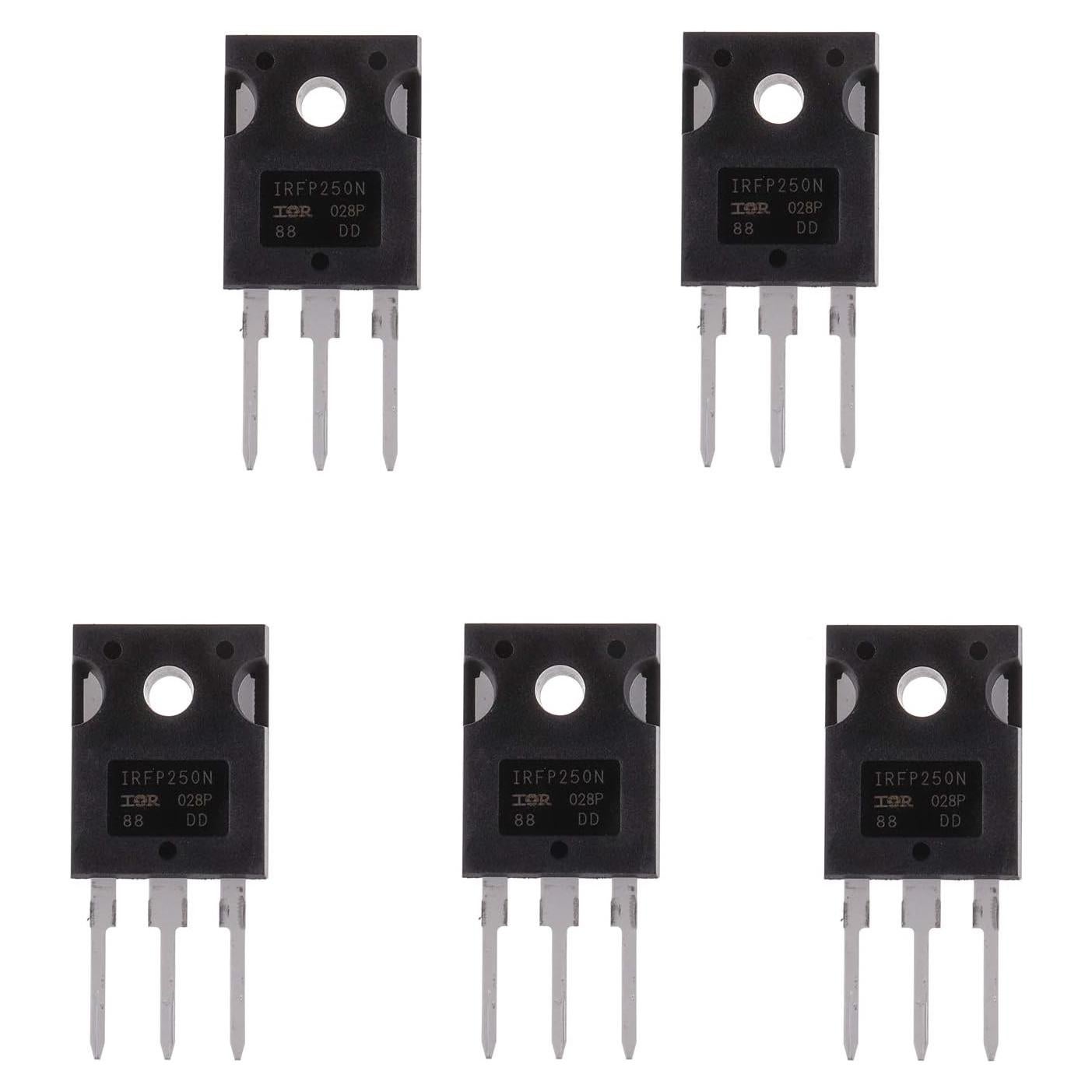 Transistor MOSFET BOJACK IRFP250N 30A 200V N-Channel - Paquete de 5
