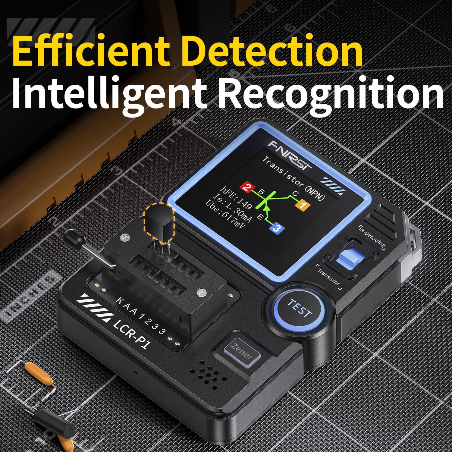 Probador de Capacitores LCR-P1 RQG Multímetro de Componentes