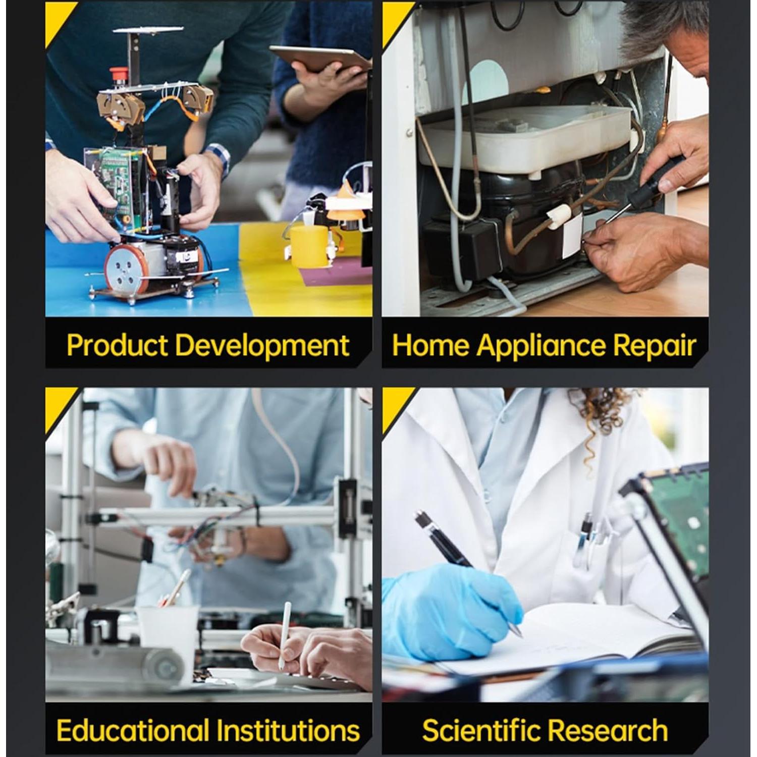 Probador de Capacitores LCR-P1 RQG Multímetro de Componentes