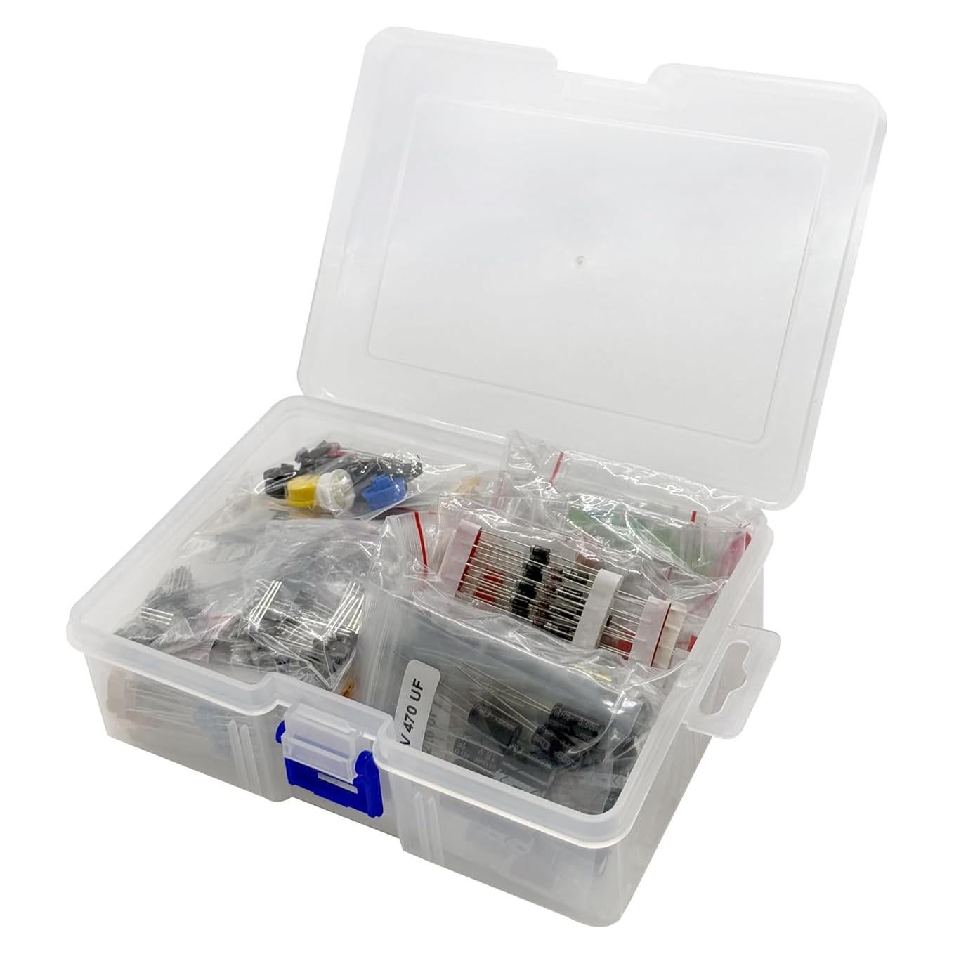 Kit de Componentes Electrónicos AUBENAI 1410 Piezas DIY