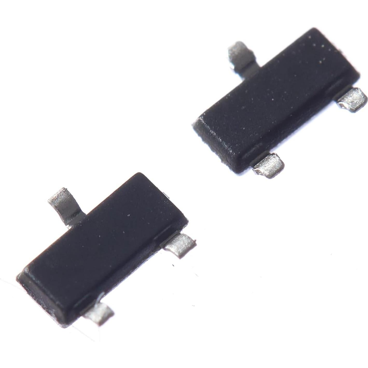 100 Transistores NPN PNP SMD MMBT3904 MMBT3906 SOT-23