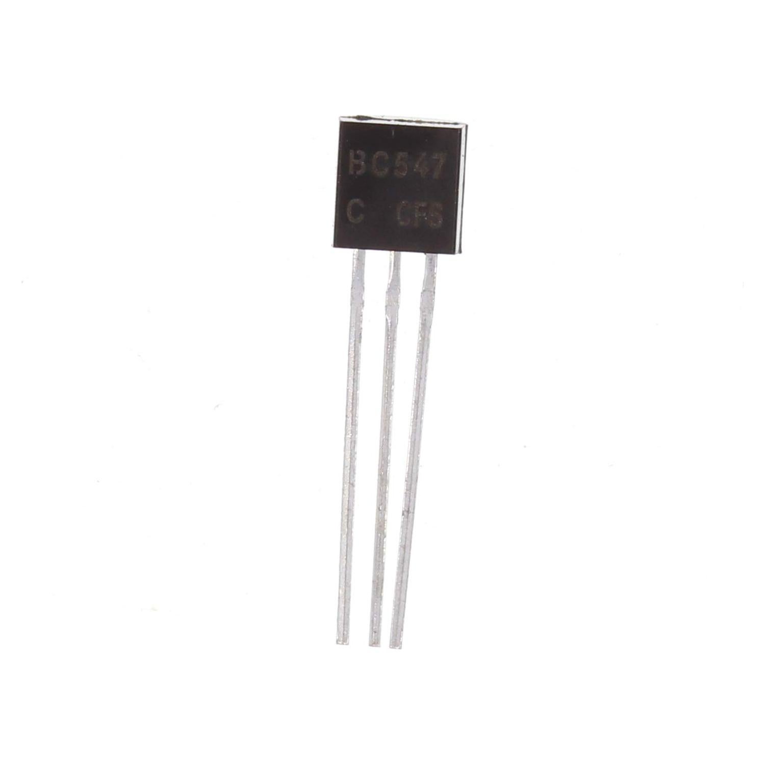 20 Transistores NPN BC547C TO-92 45V 100mA 625mW