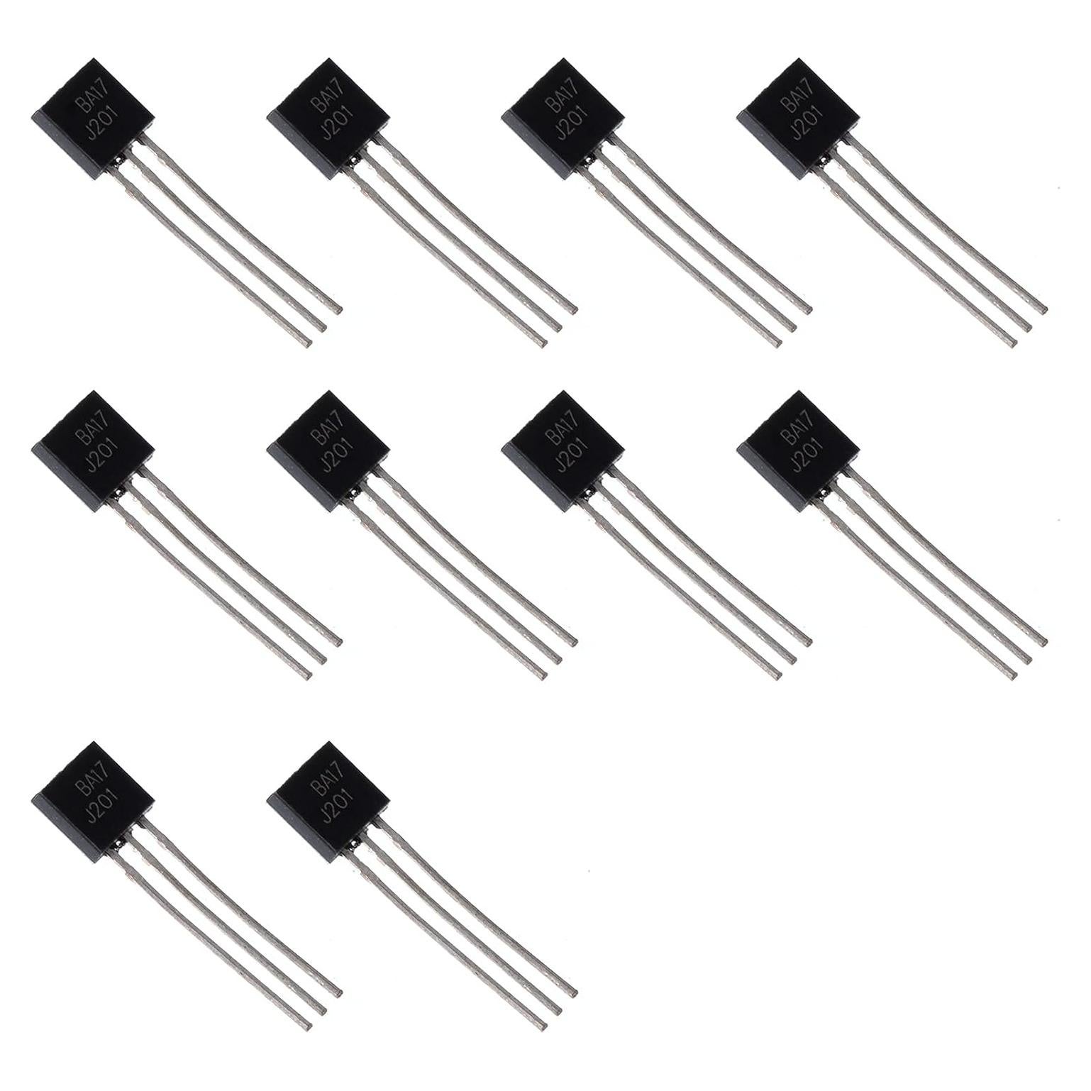 Transistor J201 N-Canal 40V TO-92 10pcs Bridgold