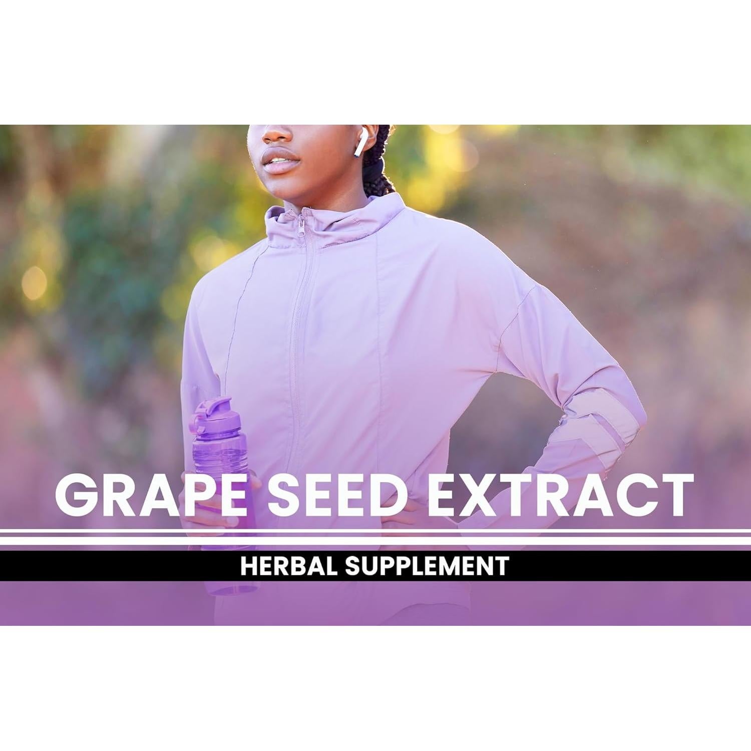 Extracto de Semilla de Uva Ingredientes Originales 365 Cápsulas
