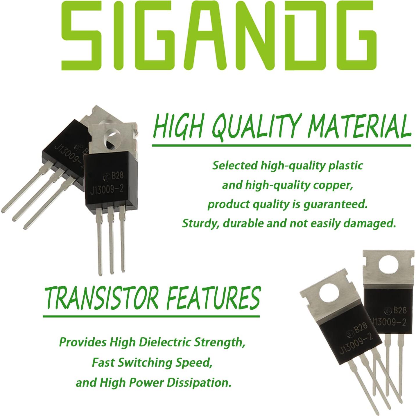 Transistor NPN E13009-2 TO-220 10pcs 700V 12A 100W