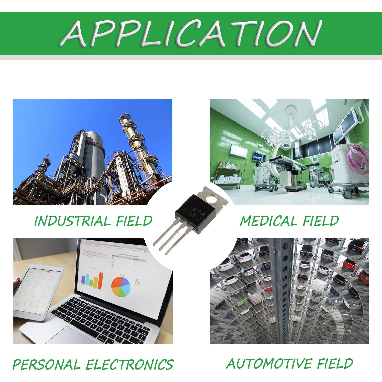 Transistor NPN E13009-2 TO-220 10pcs 700V 12A 100W