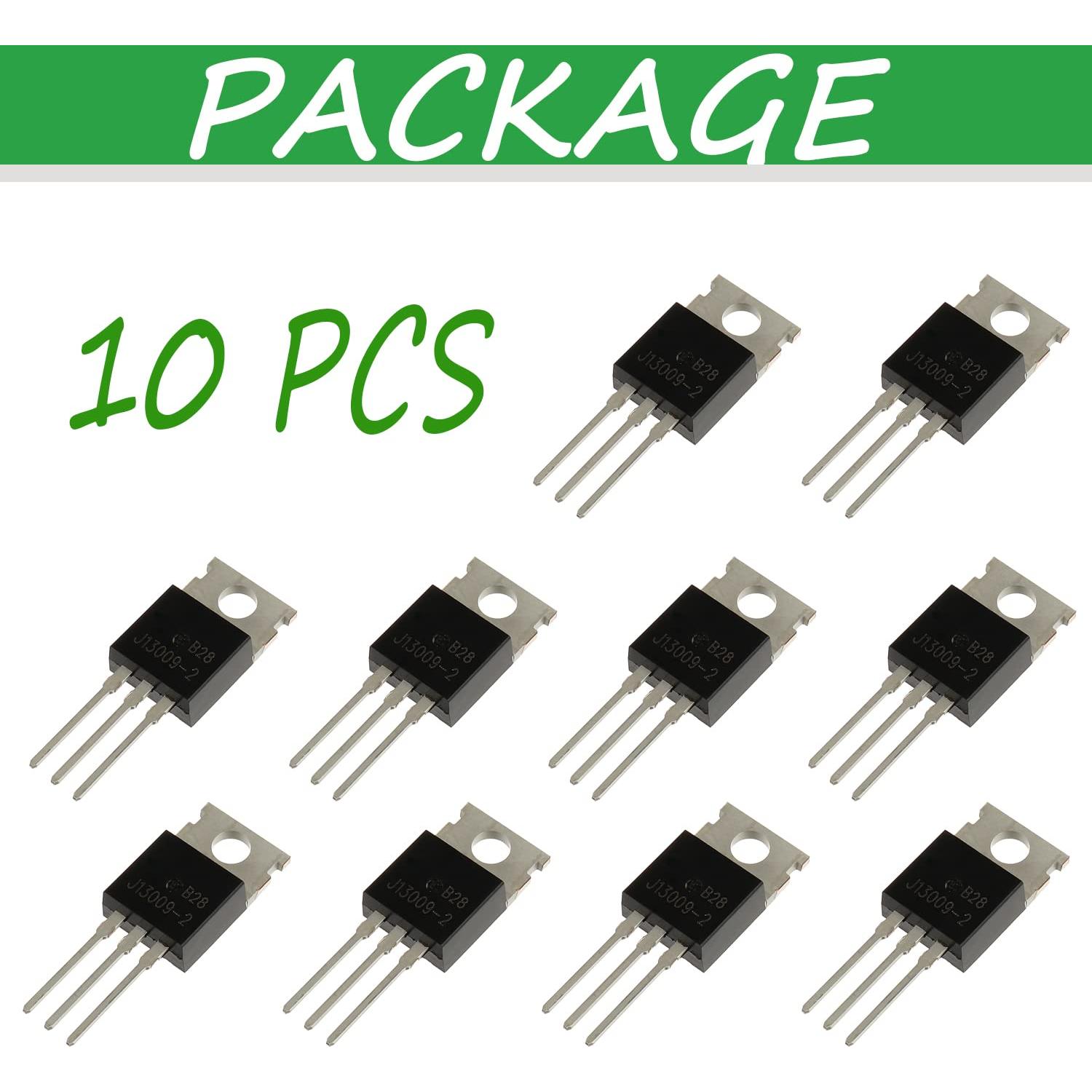 Transistor NPN E13009-2 TO-220 10pcs 700V 12A 100W