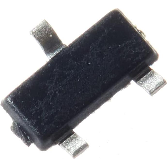 Transistores NPN BC847B 100pcs 0.1A 45V SOT-23 Bridgold