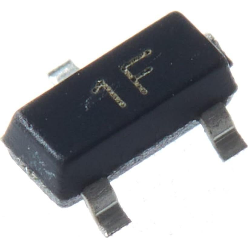 Transistores NPN BC847B 100pcs 0.1A 45V SOT-23 Bridgold