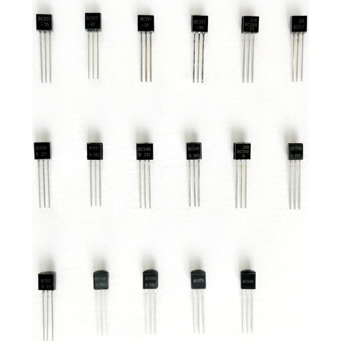 170 Piezas Transistores TO-92 PNP NPN TQDLYKHS 17 Tipos