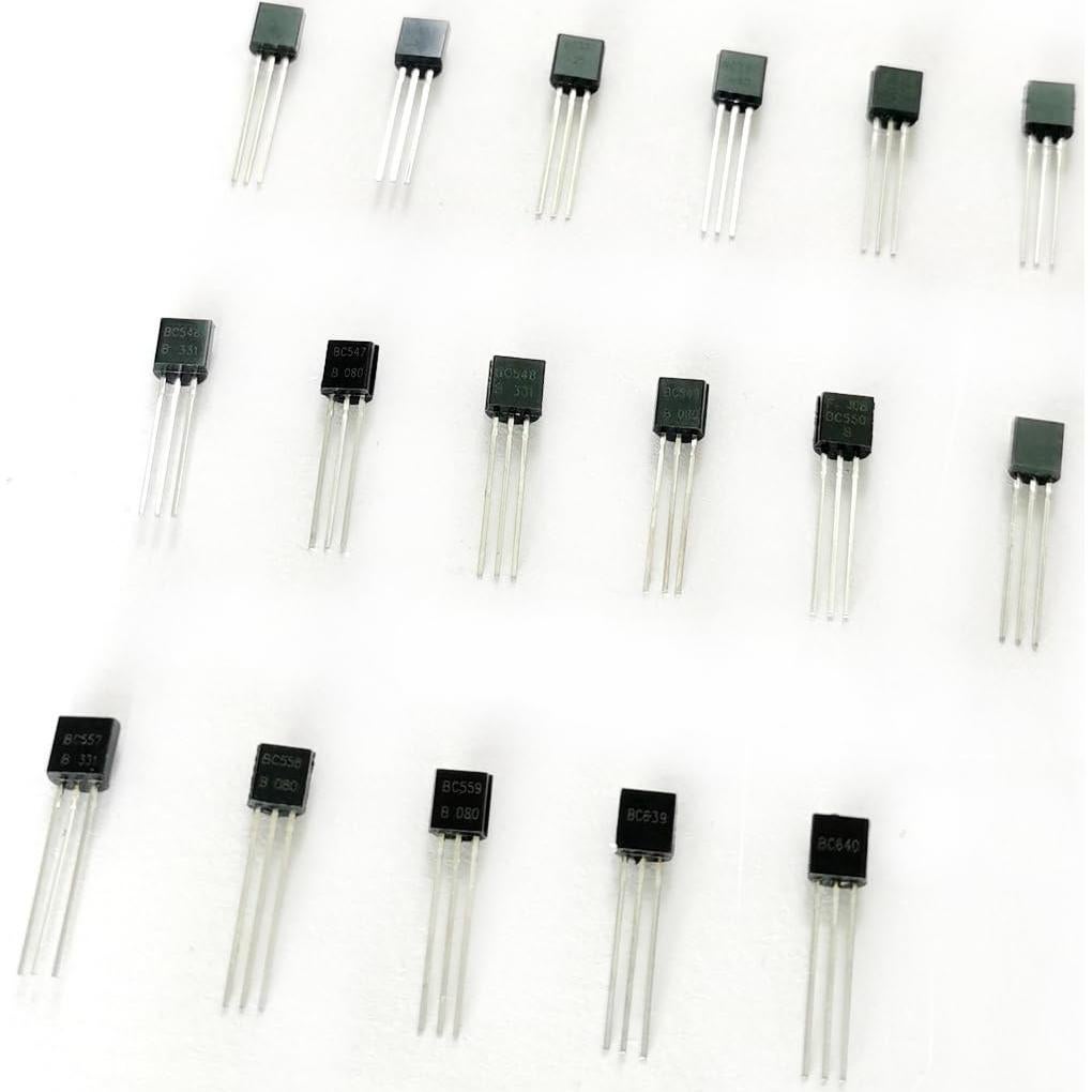 170 Piezas Transistores TO-92 PNP NPN TQDLYKHS 17 Tipos
