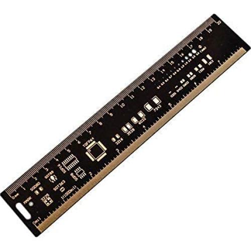 Regla Multifuncional de PCB Mayata 4PCS 15-30cm Medición