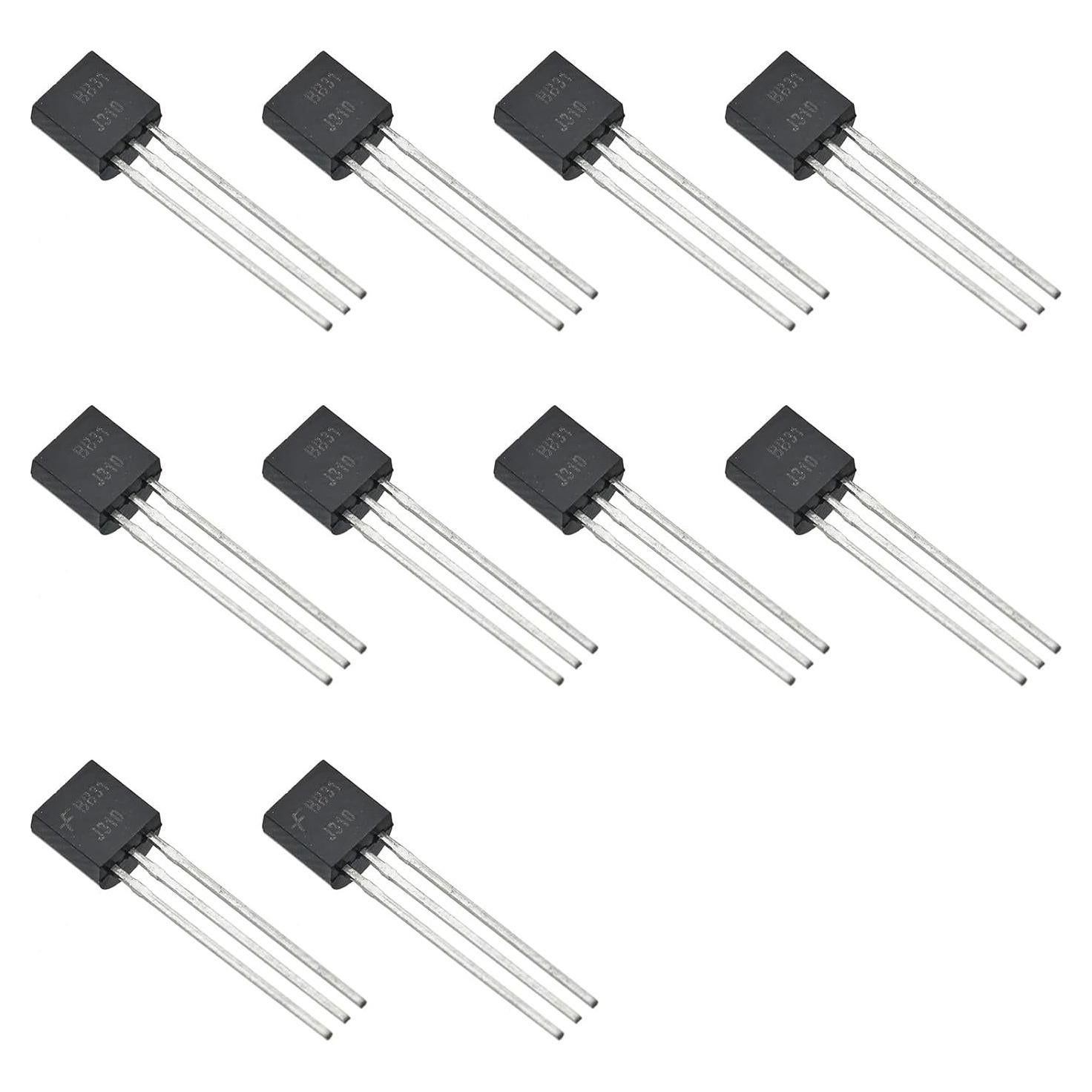 10 Transistores JFET N-Channel J310 TO-92 100MHz 60mA
