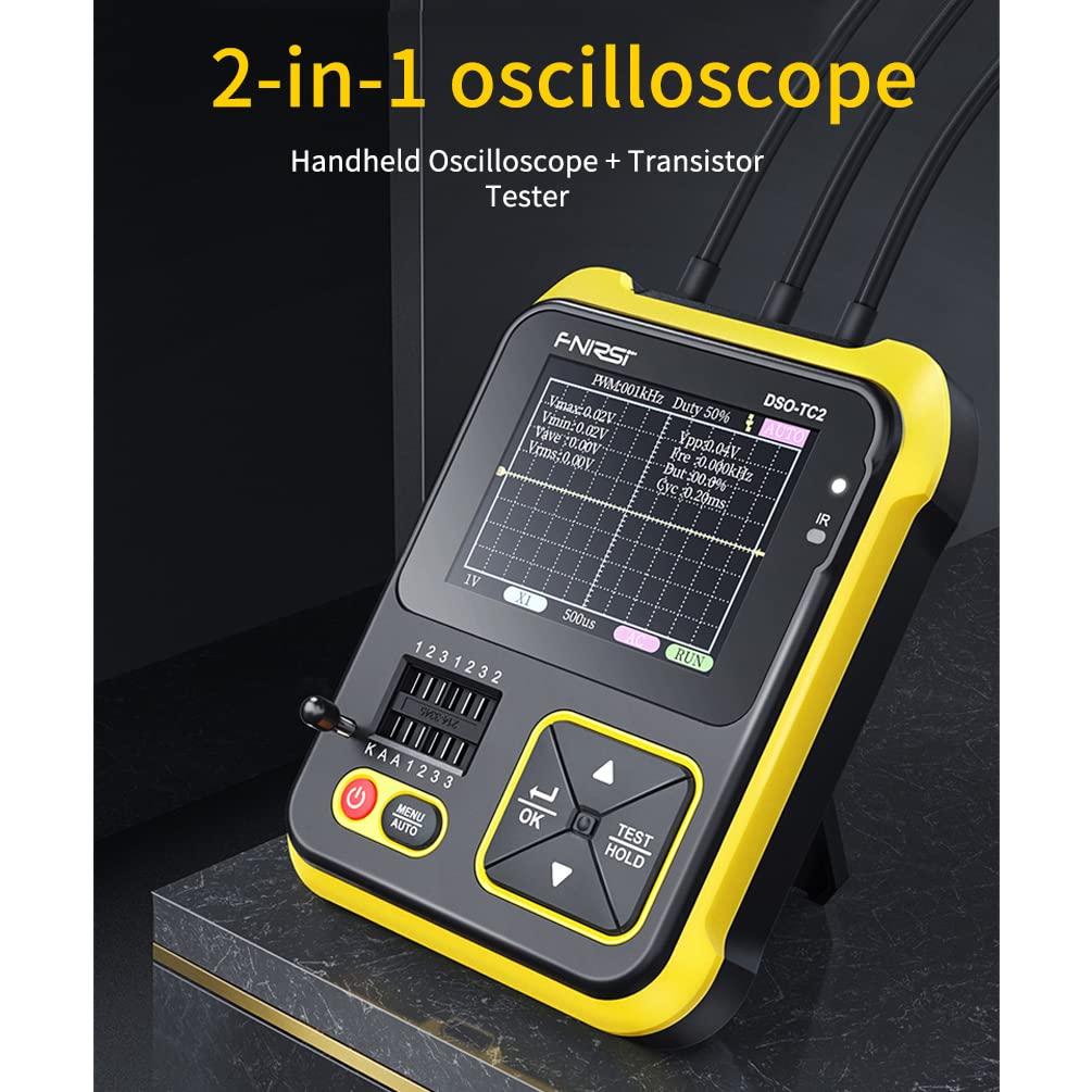 Probador de Transistores ANKONG DSO-TC2 2 en 1 Pantalla 2.4"