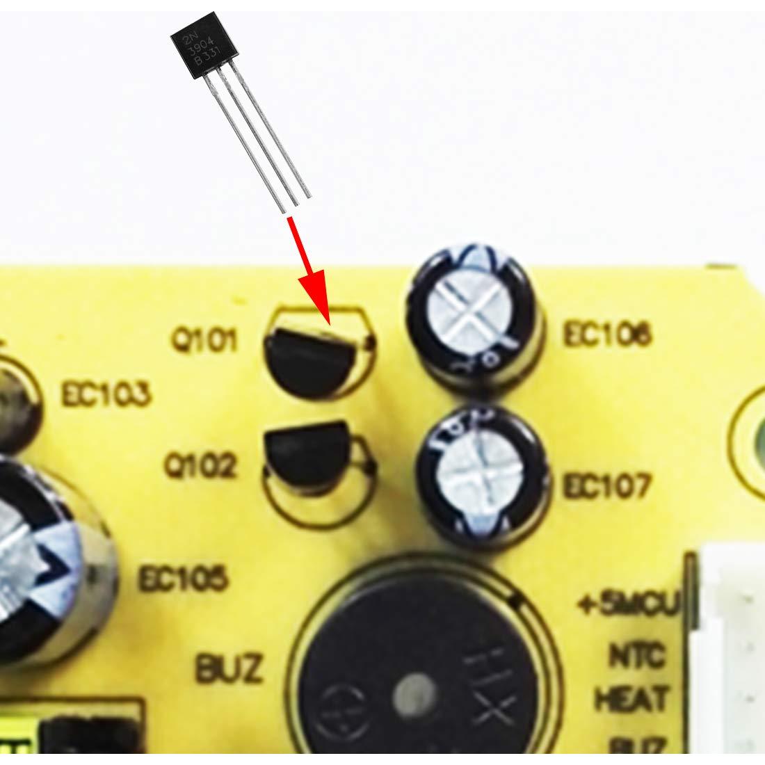 Kit de 250 Transistores NPN PNP QBGTFAK con Caja Plástica