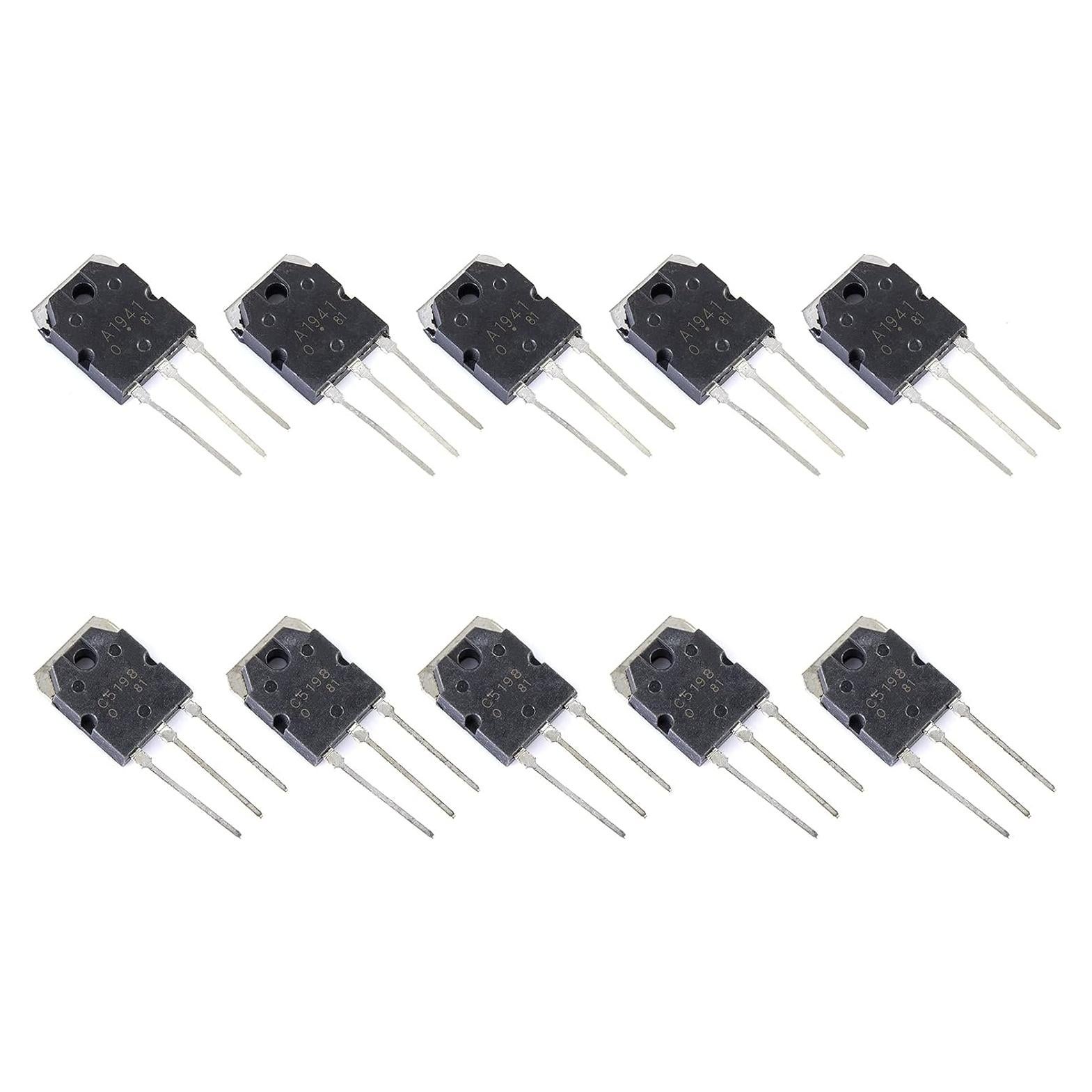 Transistores de Potencia 10pcs Bridgold 2SC5198 2SA1941 140V 10A