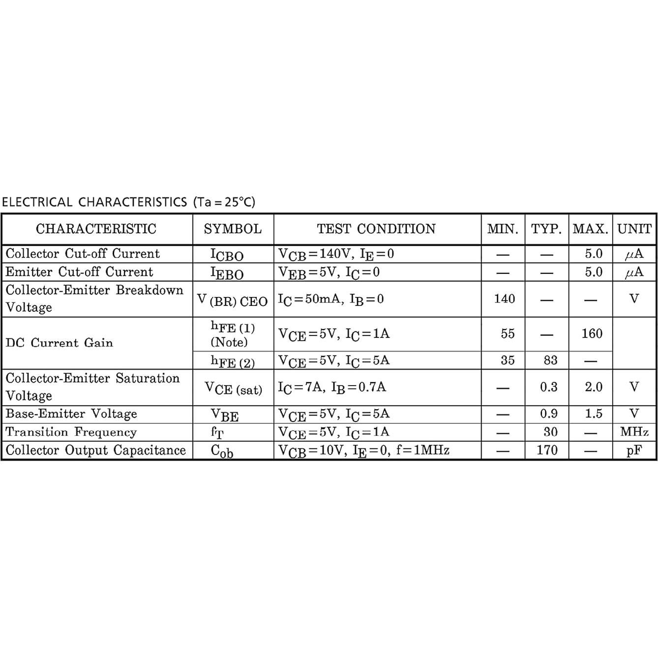 Transistores de Potencia 10pcs Bridgold 2SC5198 2SA1941 140V 10A