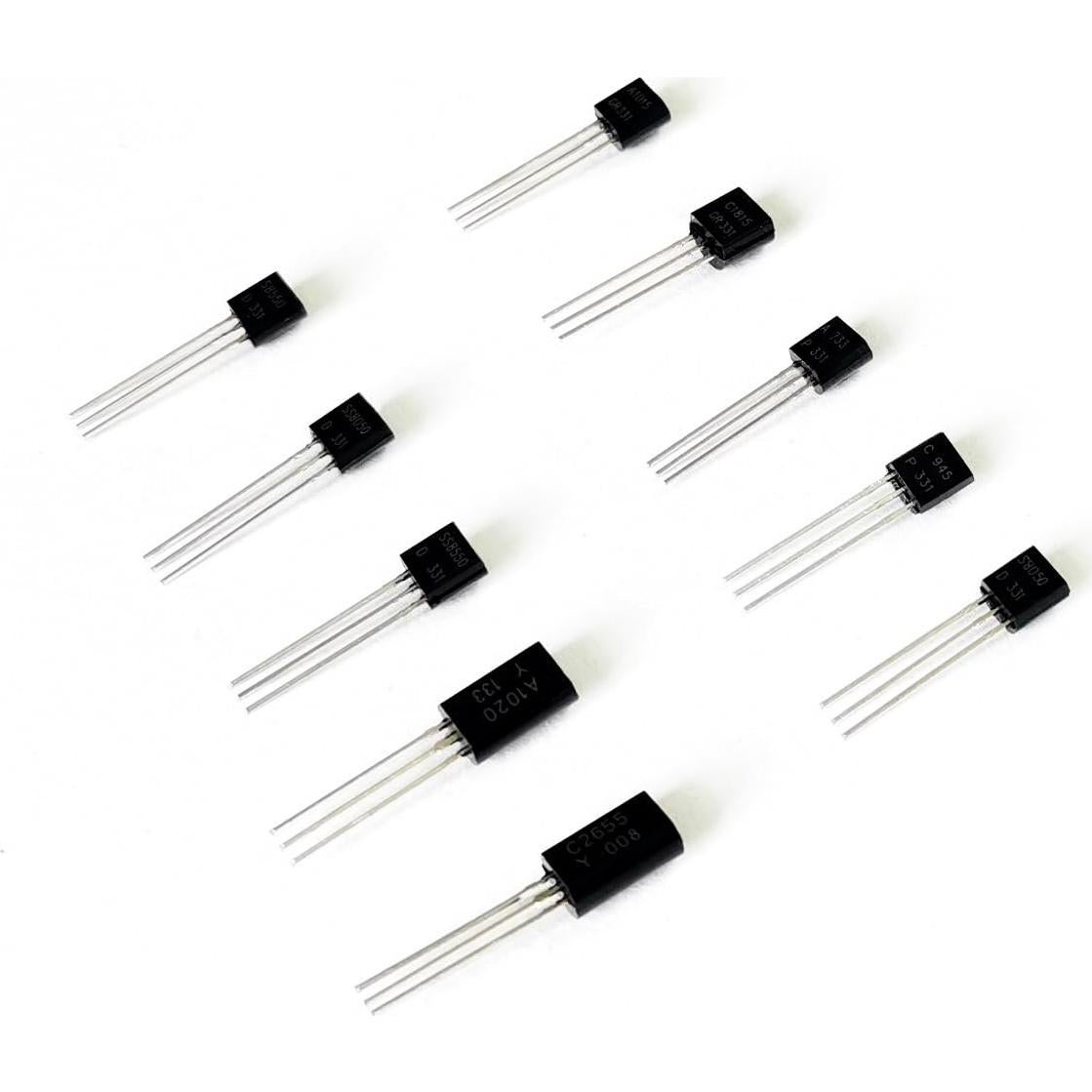 150 Piezas Transistores TO-92 PNP NPN 2SA1015 2SC1815 S8050