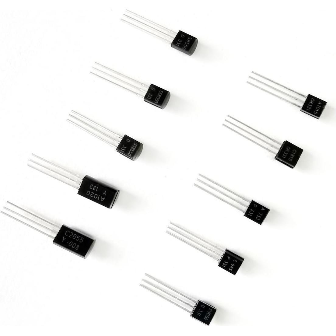 150 Piezas Transistores TO-92 PNP NPN 2SA1015 2SC1815 S8050