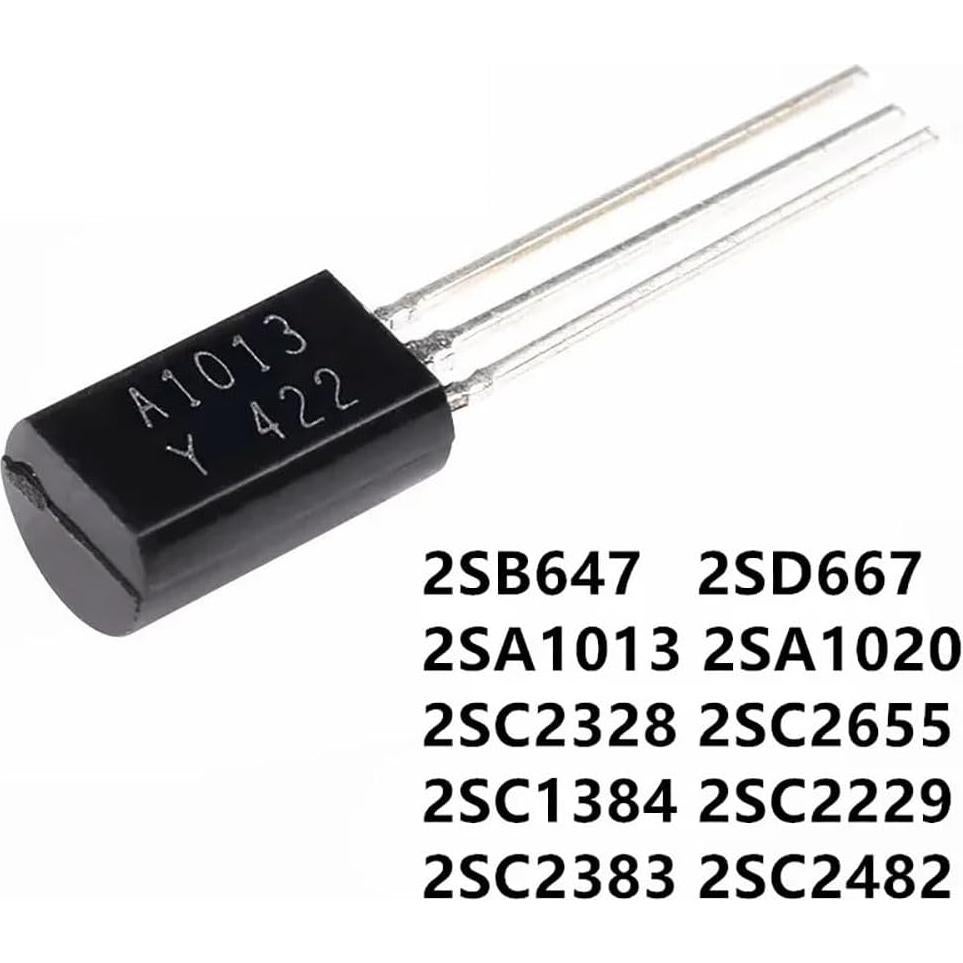Transistor de triodo NPN 2SA1020 10pcs TO-92L Bestol