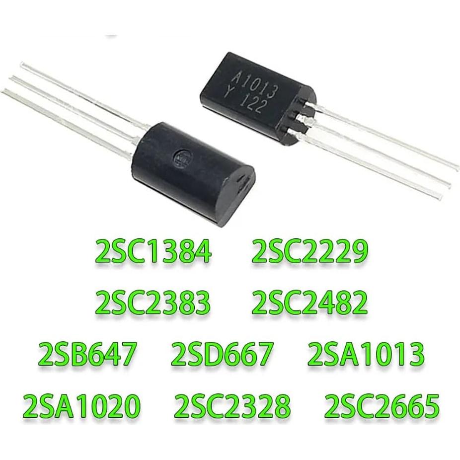 Transistor de triodo NPN 2SA1020 10pcs TO-92L Bestol