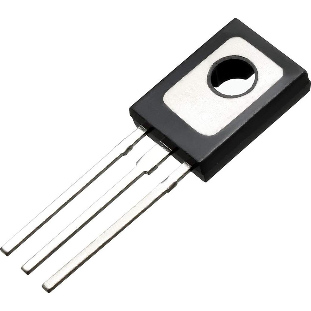 Transistores NPN uxcell D882 3 Pines 3A 30V 1.25W - 5 Pcs