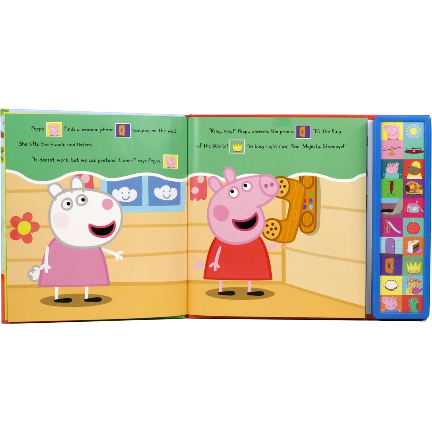 Peppa Pig - Peppa's Clubhouse 20-Button Sound Book - PI Kids