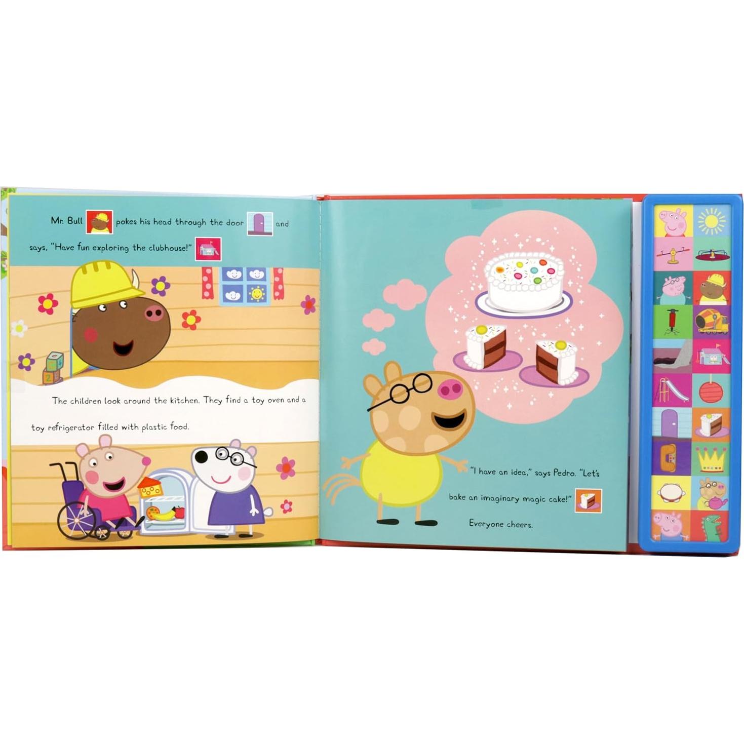 Peppa Pig - Peppa's Clubhouse 20-Button Sound Book - PI Kids