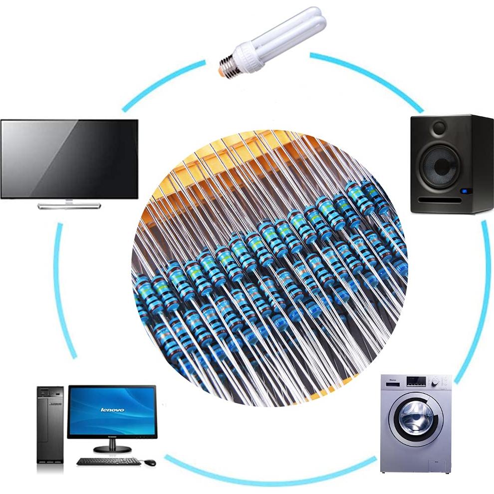 Kit de 760 Resistencias Kootage 1/4W 38 Valores 1 Ohm a 1M Ohm