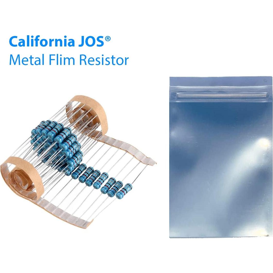 Resistores de Película Metálica 10K Ohm 40 PCS 1/2W Tolerancia 1%