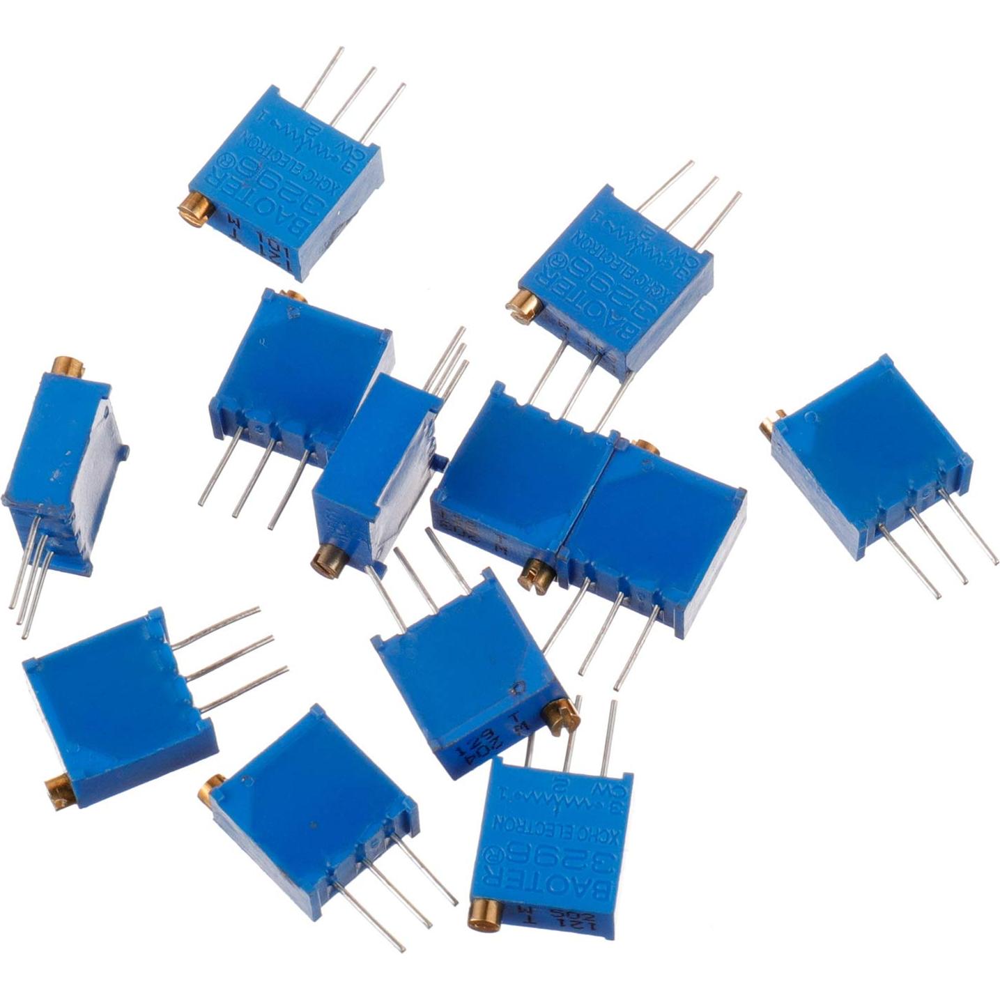 Kit de 60 Potenciómetros Trimmer Multivuelta BOJACK 3296W