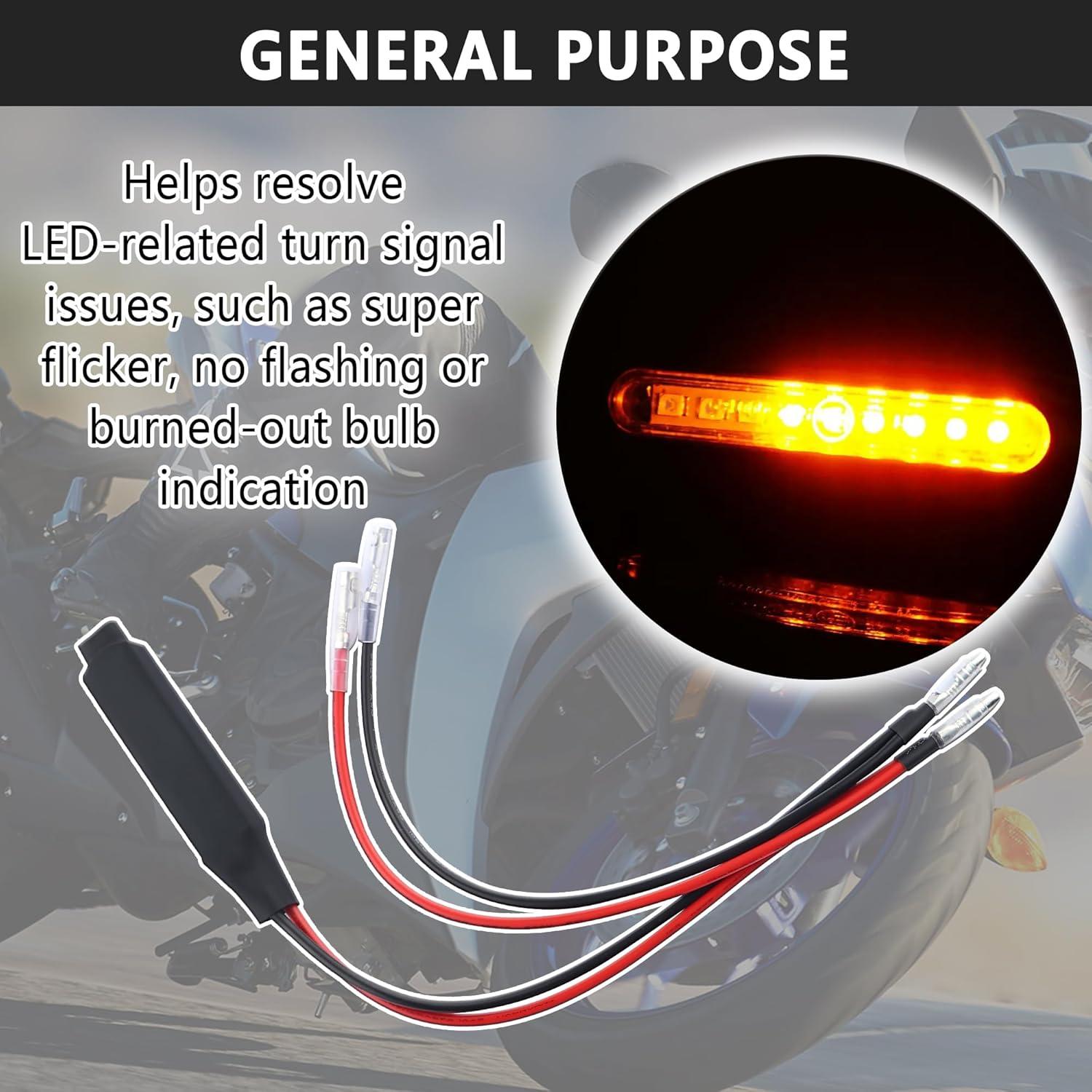 Resistor de Carga LED IHOTDER 10W 12V para Motocicleta 4PCS