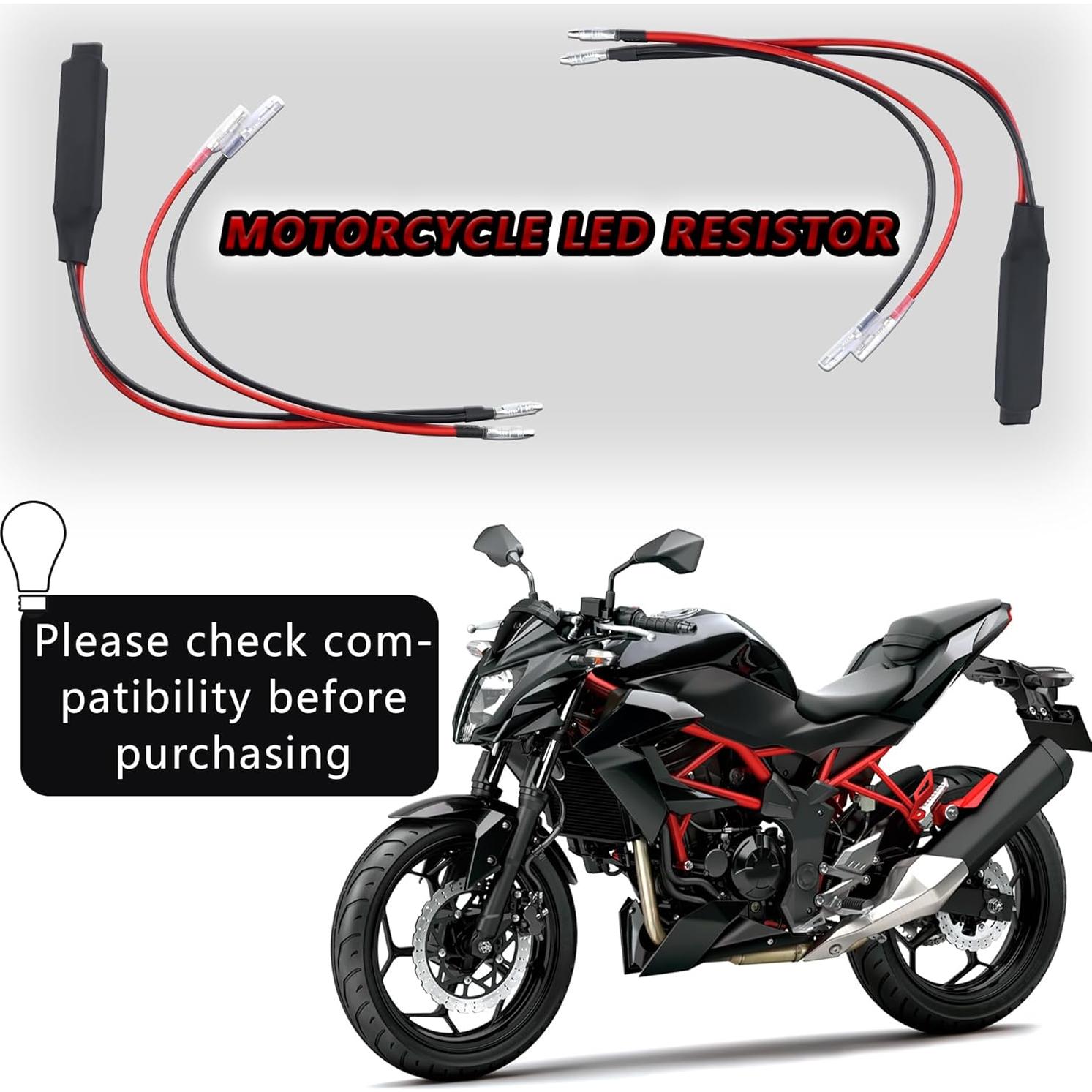 Resistor de Carga LED IHOTDER 10W 12V para Motocicleta 4PCS