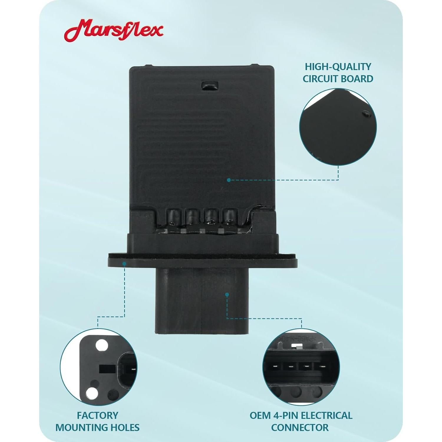 Resistor de Ventilador Marsflex APAC05006 para Ford 2008-2012