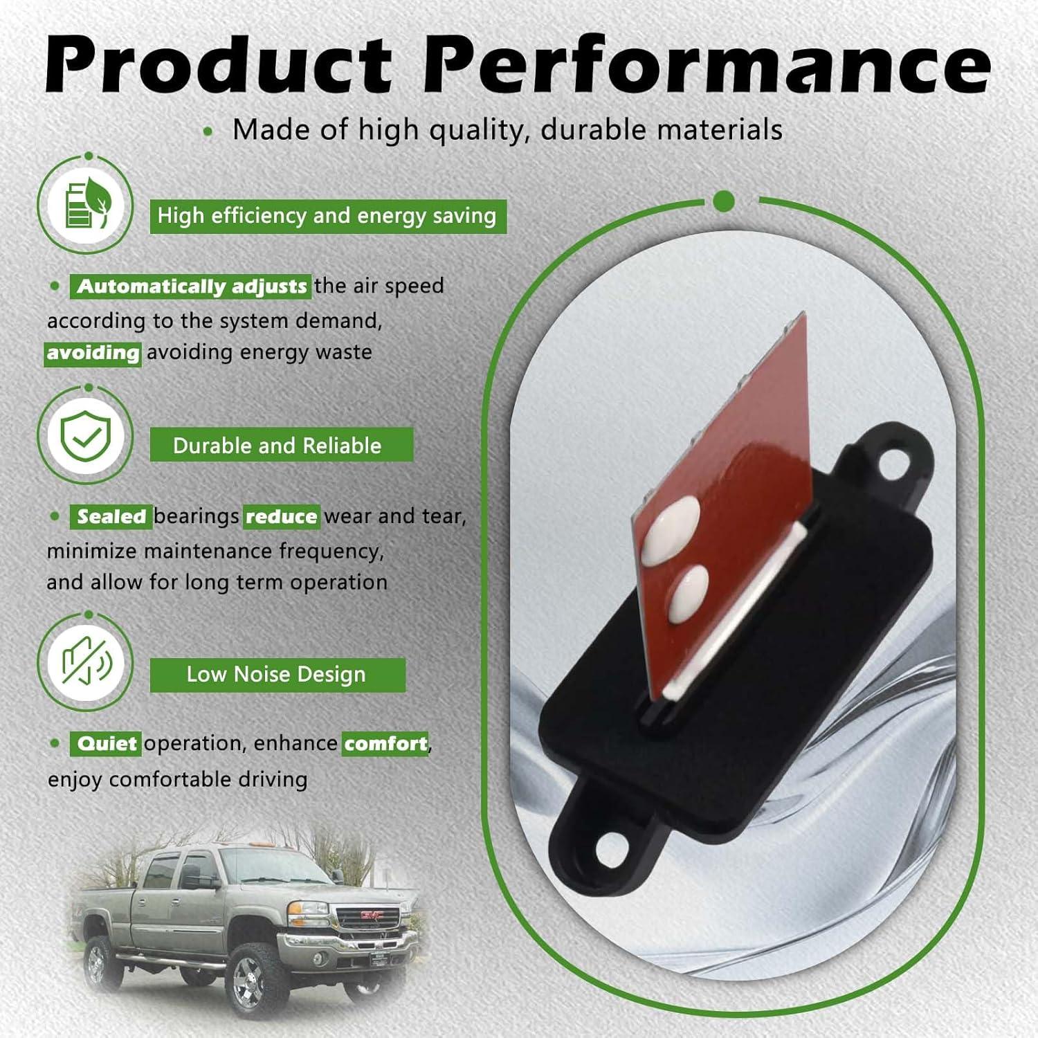 Resistor Motor Ventilador HVAC TINGYINGDA TYD-18B647-1362