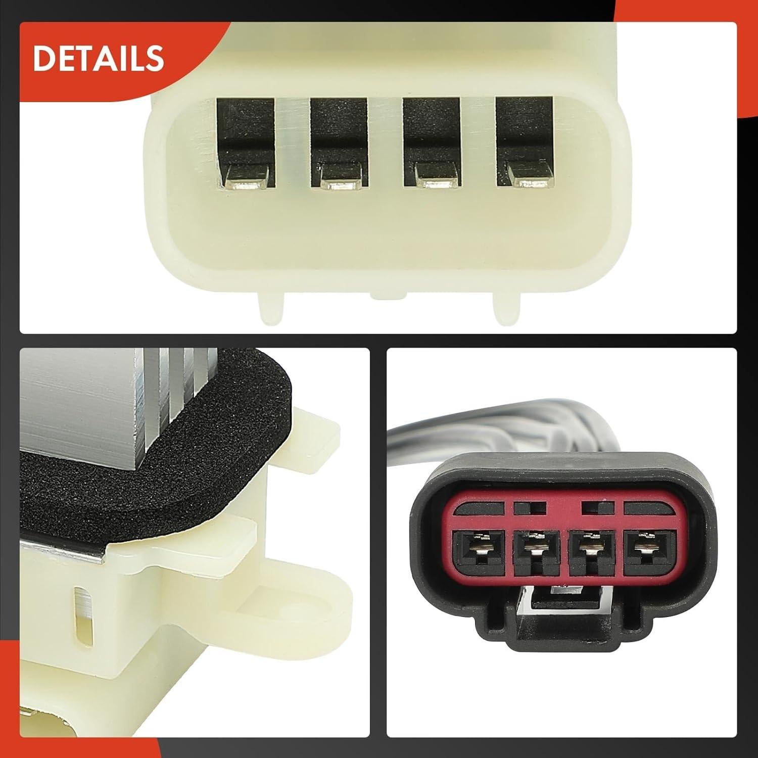 Resistor de Motor de Ventilador HVAC A-Premium para Ford y Lincoln