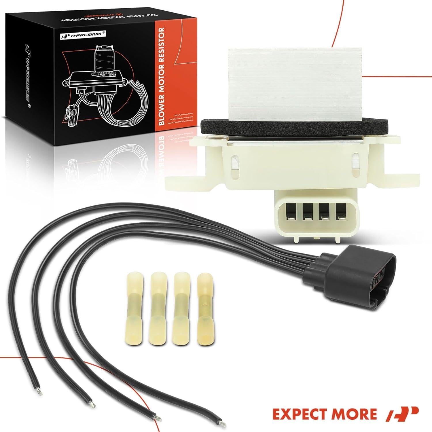 Resistor de Motor de Ventilador HVAC A-Premium para Ford y Lincoln