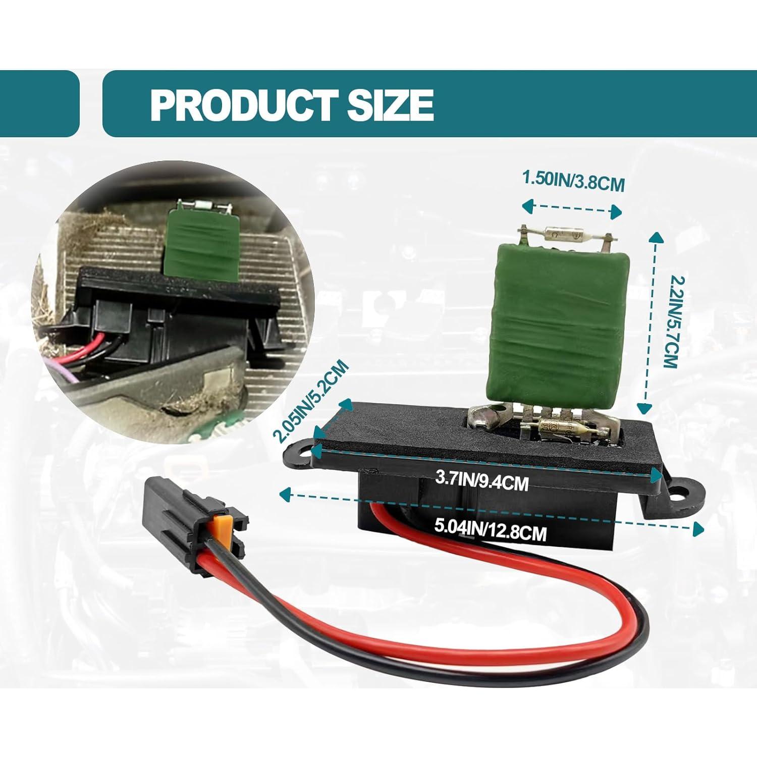 Resistor de Motor de Soplador HVAC KEVWR 89019089 Compatible