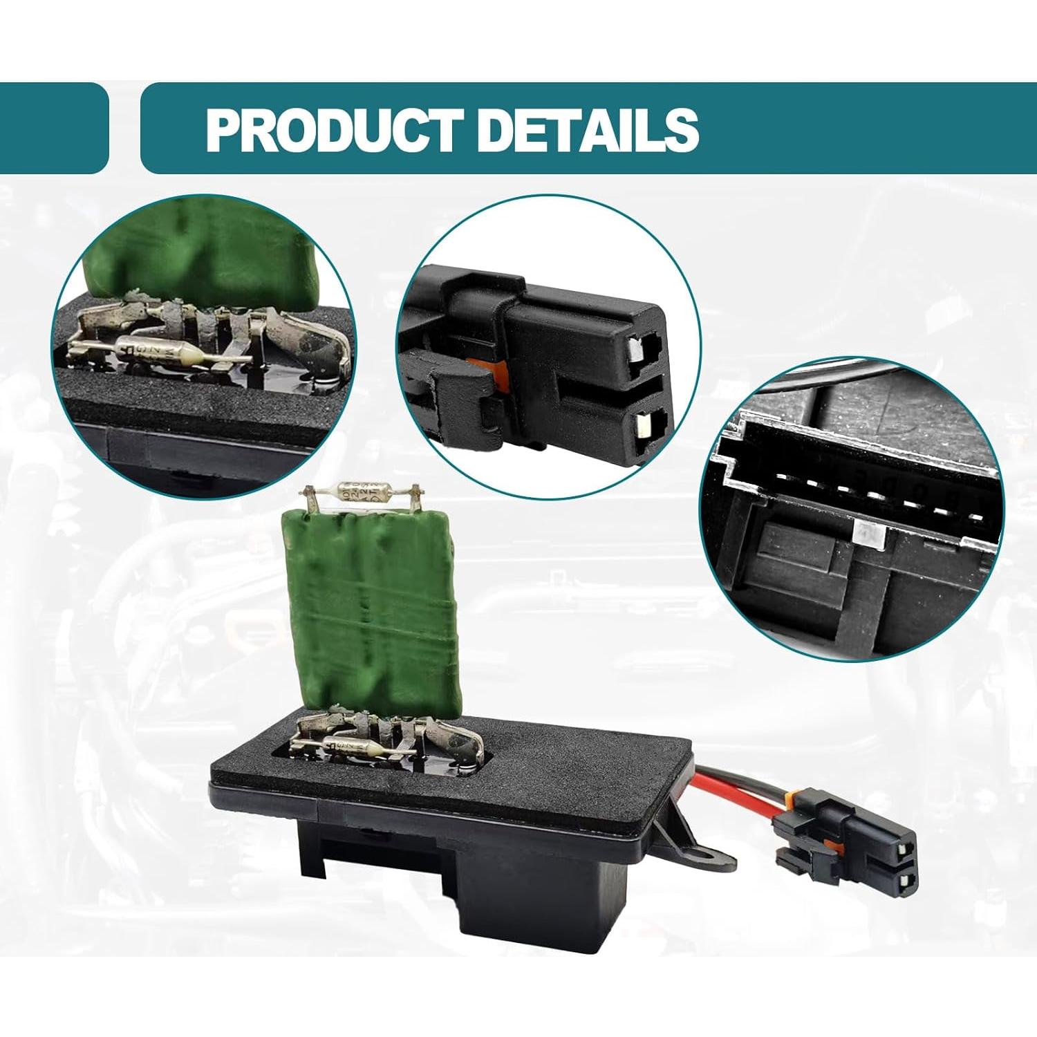 Resistor de Motor de Soplador HVAC KEVWR 89019089 Compatible