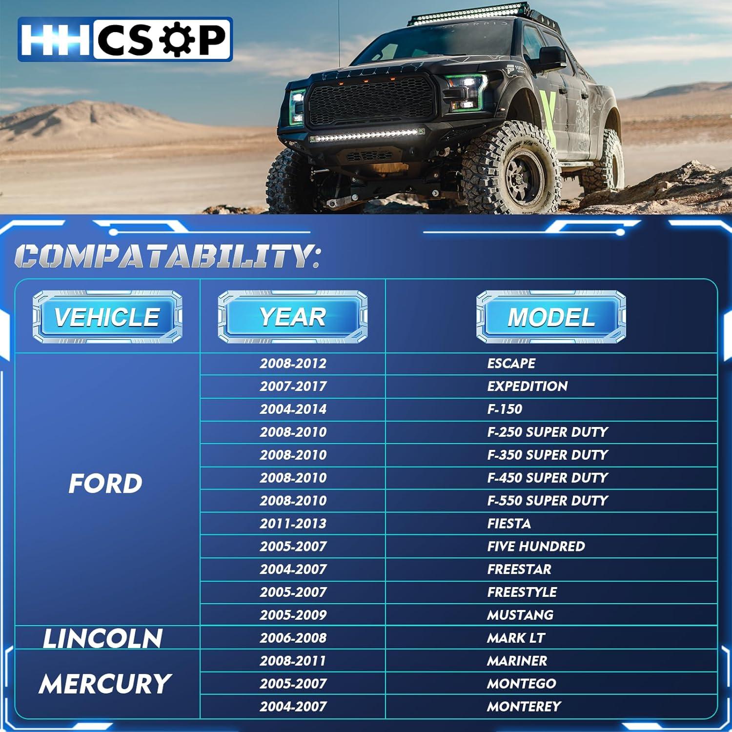 Resistor de Motor de Soplador HVAC HHCSOP YH-1715 Compatible Ford