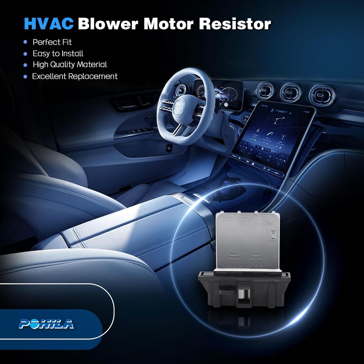 Resistor de Ventilador HVAC POHILA para Nissan Versa 2012-2018