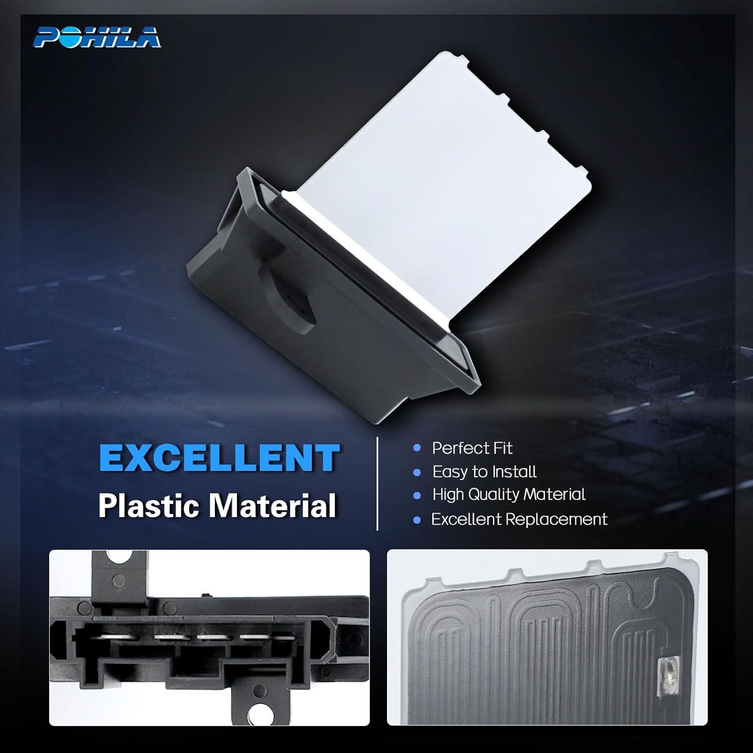 Resistor de Ventilador HVAC POHILA para Nissan Versa 2012-2018