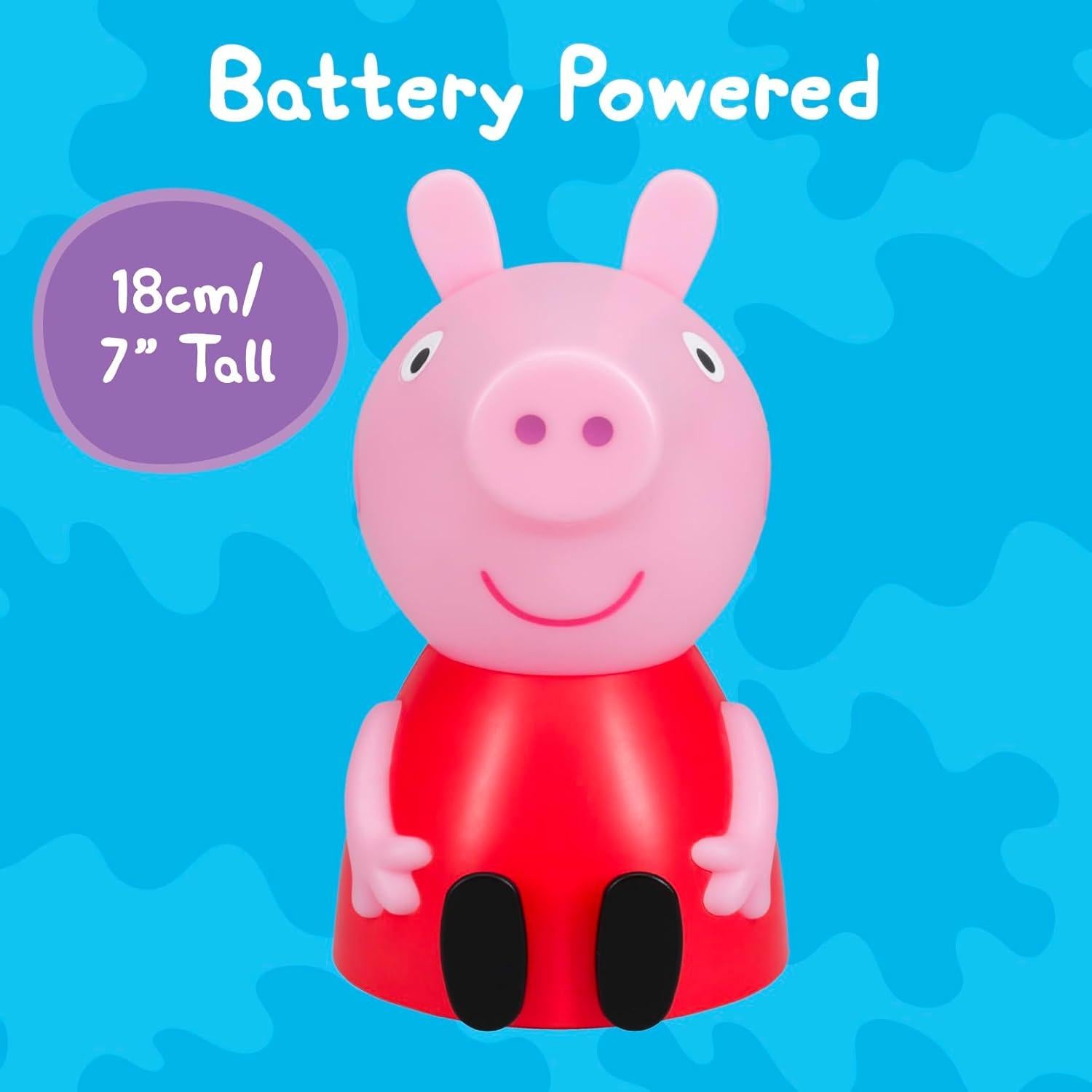 Lámpara Nocturna Peppa Pig Paladone 7" Interactiva LED