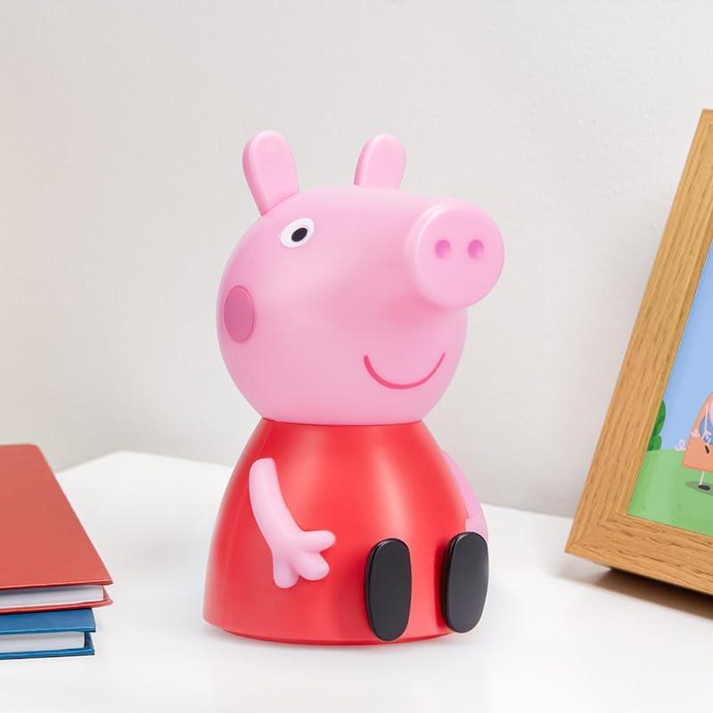Lámpara Nocturna Peppa Pig Paladone 7" Interactiva LED