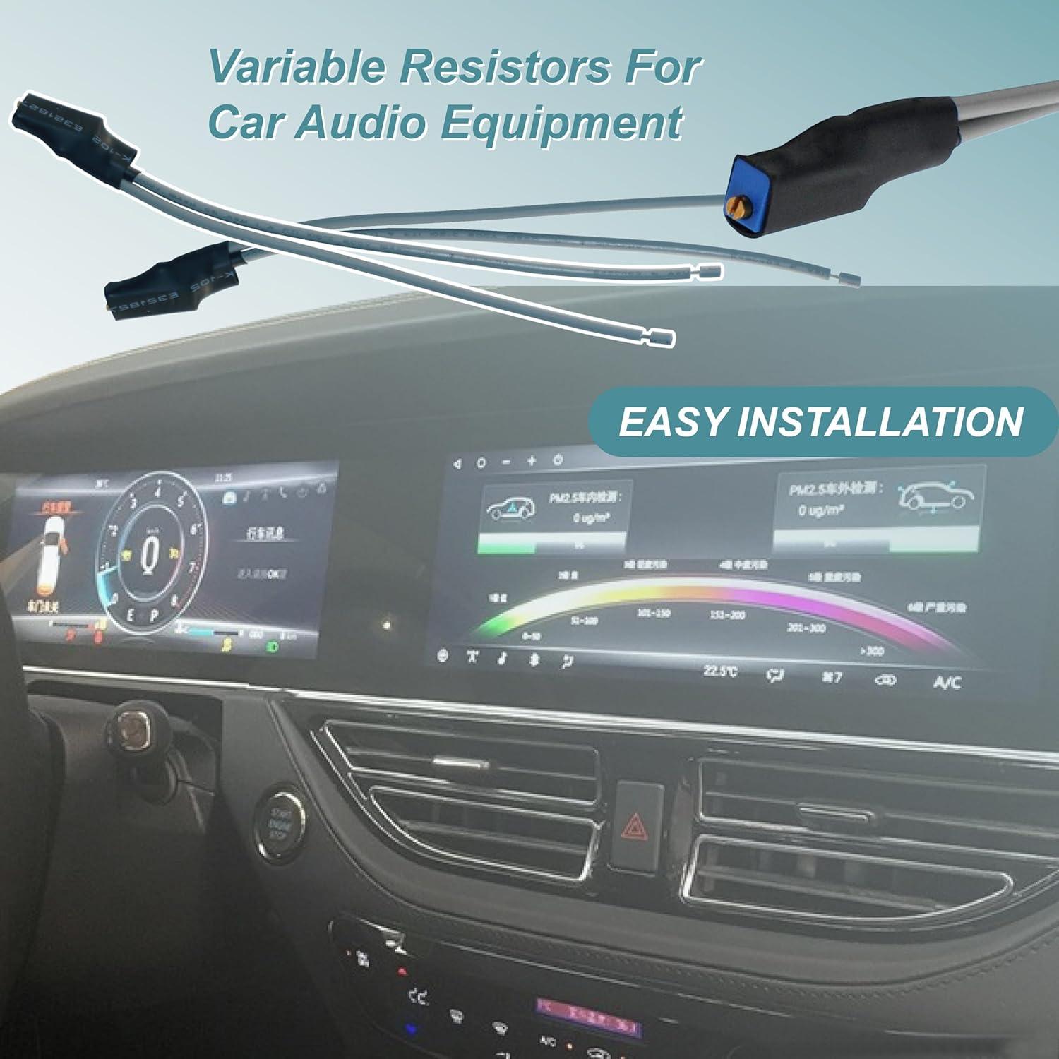 Conjunto de 6 Resistencias Variables 5k Ohm 5-10 Giros