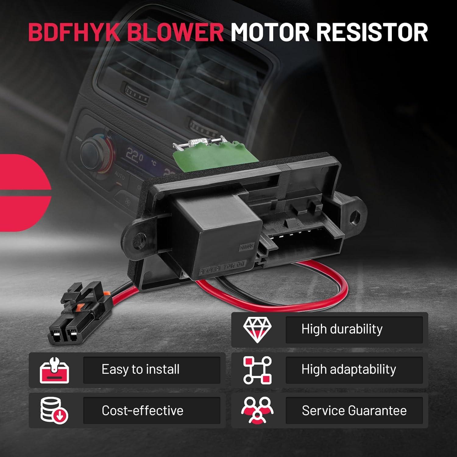 Resistor de Motor de Ventilador BDFHYK 973-004 Compatible GM